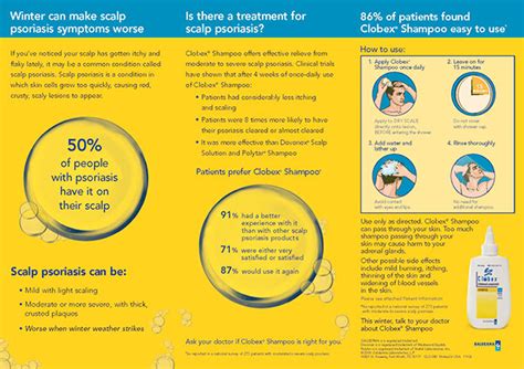 Clobex Shampoo Patient Brochure On Behance