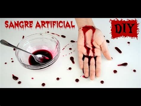 C Mo Hacer Sangre Artificial Casera Para Halloween How To Make Fake