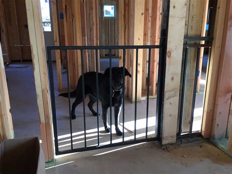 Retractable pet gate hidden baby gate hideagate – Artofit