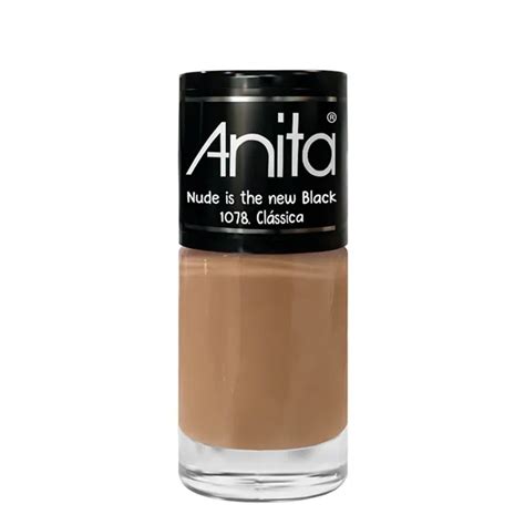 ANITA NUDE IS THE NEW BLACK SÓ O BÁSICO ML ANITA ESMALTE NUDE IS THE NEW BLACK SÓ O BÁSICO