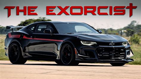 The Exorcist By Hennessey 1000 Hp Camaro Zl1 1le Delivery