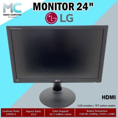 Jual Monitor lcd 24 inch LG | Shopee Indonesia