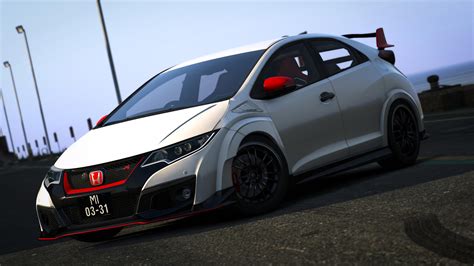 2015 Honda Civic Type R Fk2 [add On Tuning Modulo Rhd Template] Gta5