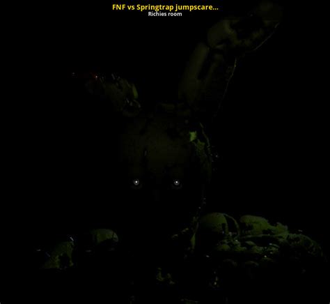 Fnf Vs Springtrap Jumpscare Demo Friday Night Funkin Mods