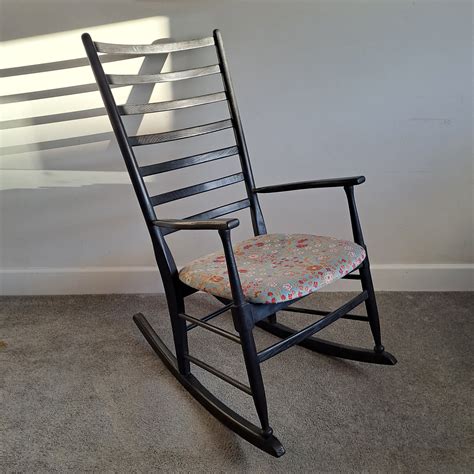 MId-Century Rocking Chair – Daisy Mills Vintage