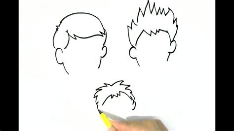 Easy Drawing Of Boy Hair / These are flexible enough to suit both ...