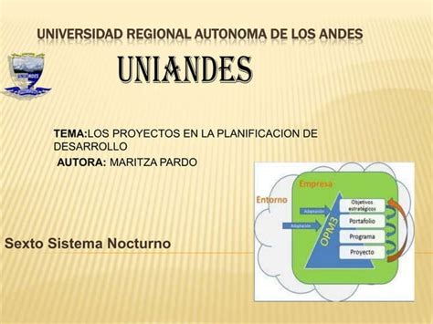 LOS PROYECTOS EN LA PLANIFICACION DEL DESARROLLO PPT