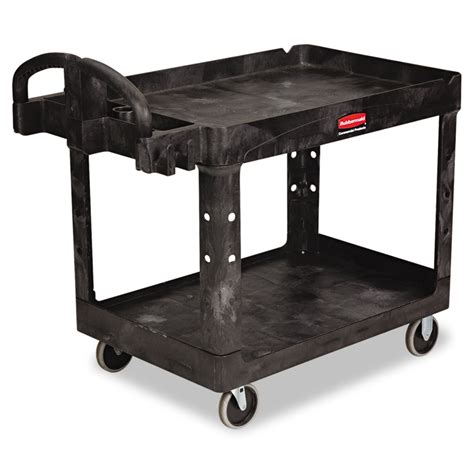 Rubbermaid Commercial Rcp Bk Heavy Duty Utility Cart Shelf