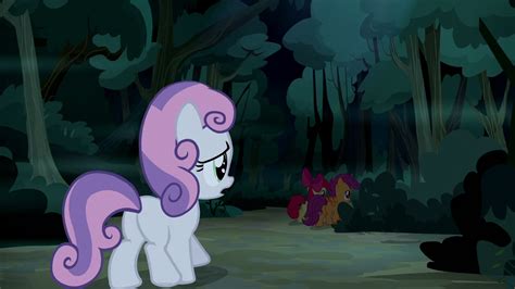 Image Sweetie Belle Follows Her Friends Into The Woods S5e6png My