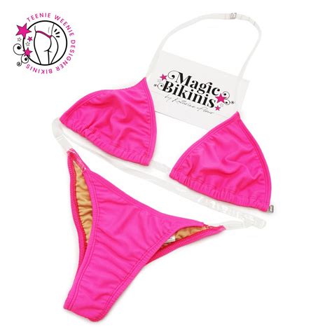 Teenie Weenie Bikini No Hot Pink No Tan Lines Magic Bikinis The Choice Of Champions
