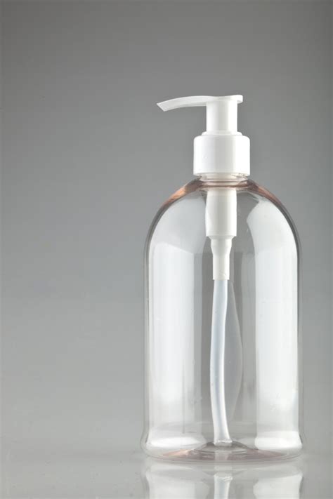 500ml PET Clear Bell Bottle 24 410 GB Packaging