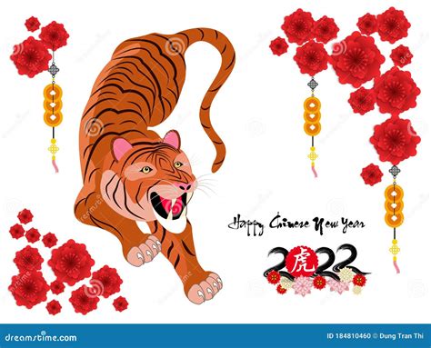 Chinese New Year 2022 Year Of The Tiger Lunar New Year Banner Design