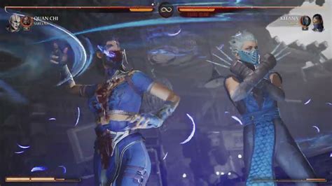 Mortal Kombat 1 Quan Chi And Sareena Vs Kitana And Frost Youtube