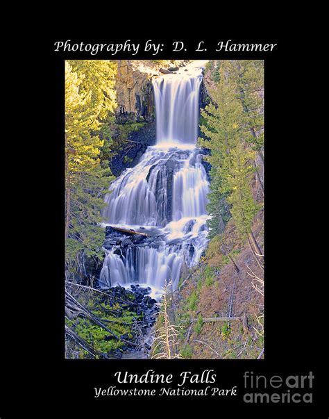 Undine Falls Photograph By Dennis Hammer Pixels