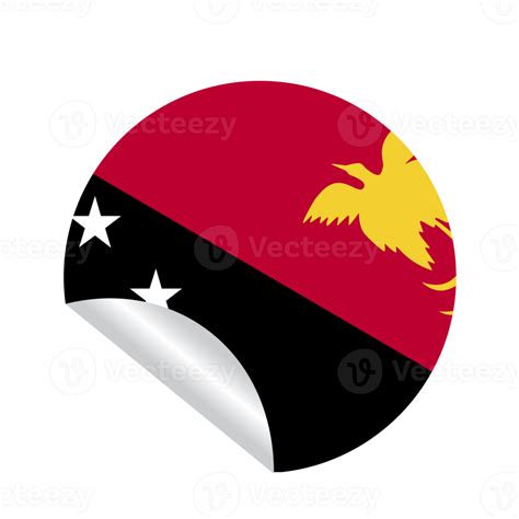 Papua New Guinea Flag Country 16595722 Png