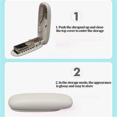 Mini Stapler, Desktop Standard Stapler Save Labour Foldable Portable