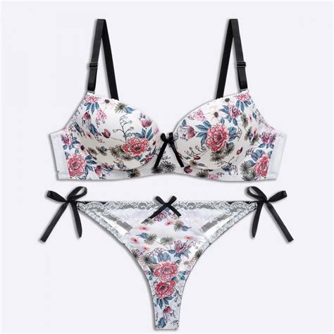 Homadles Lingerie For Women Sleepwear Piece Floral Sexy Lingerie Sets White S Walmart