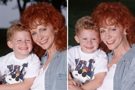 Reba Mcentire And Son Shelby Blackstock Have Same Smile Pics Nbc Insider