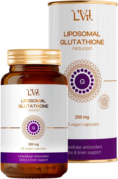 Vitanow — Купить Liposomal Glutathione Reduced Липосомальный Глутатион ...