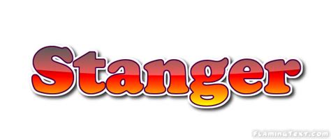 Stanger Logo | Free Name Design Tool from Flaming Text