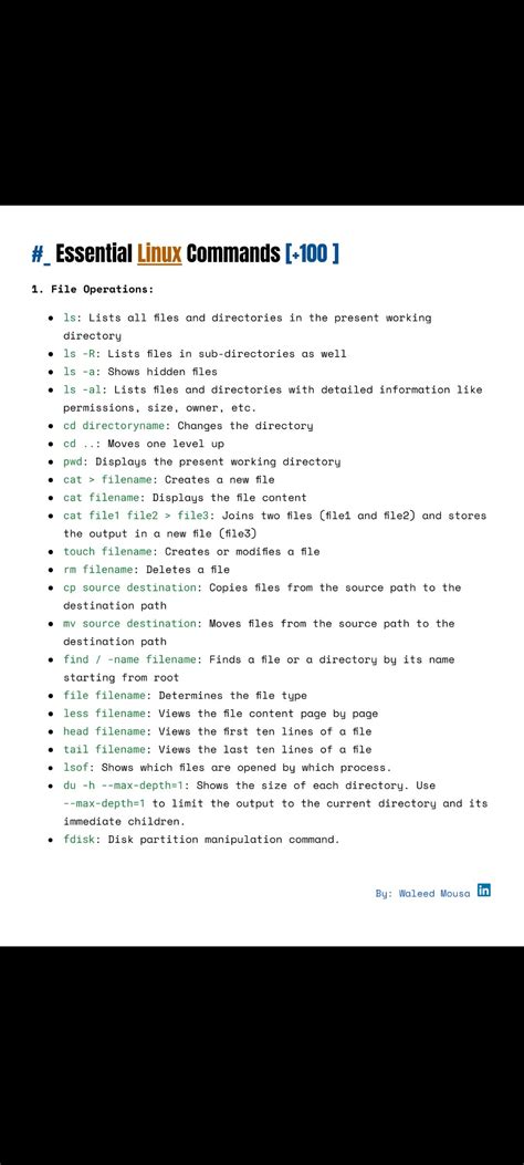 essential linux commands yogesh itakar medium