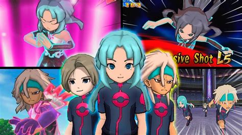 Fran Asta And San All Hissatsu Techniques Inazuma Eleven Games