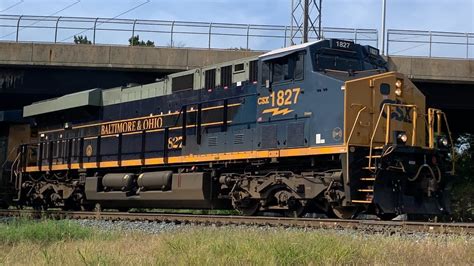 Csx I With B O Heritage Unit Leading Youtube