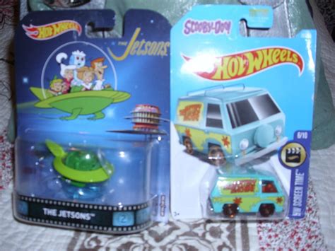 Hot Wheels Scooby Doo The Mystery Machine Hw Screen Time And Jetsons New
