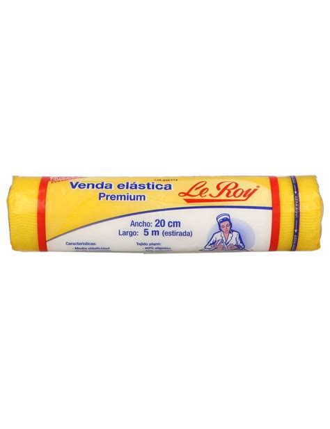 Precio Le Roy venda elástica 20 cm x 5 m Farmalisto MX