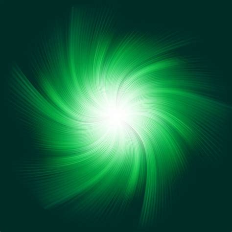 Energetic Green Starburst Background