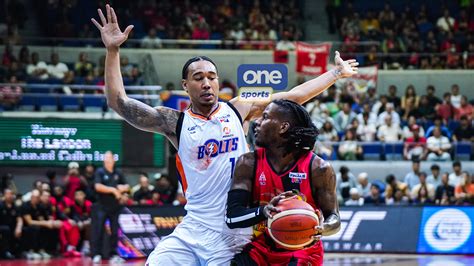 Pba Chris Banchero Chris Newsome Lead Meralco To Game Win Vs San