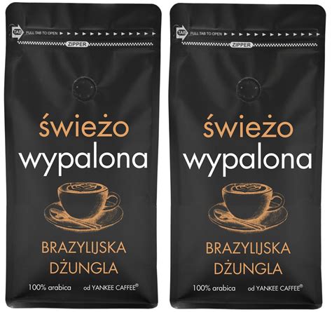 Kawa Ziarnista Kg Arabica Wie O Palona Brazylia X Kg Do