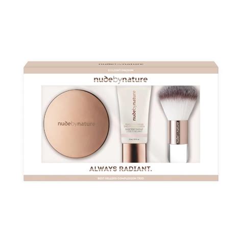 Buy Nude By Nature Always Radiant Trio Light Medium Online At Chemist Warehouse