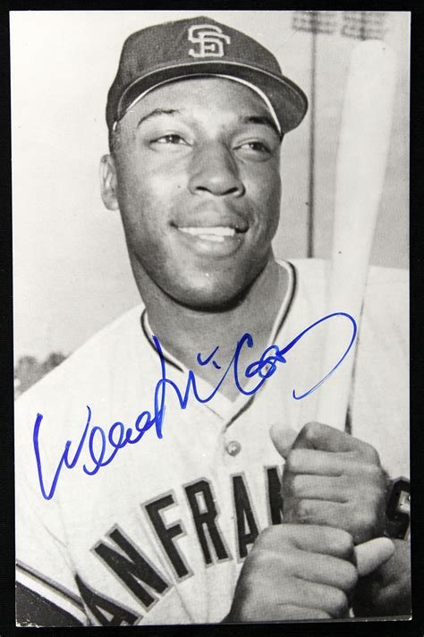 Lot Detail - 1959-1973 Willie McCovey San Francisco Giants Signed 3 1/2 ...