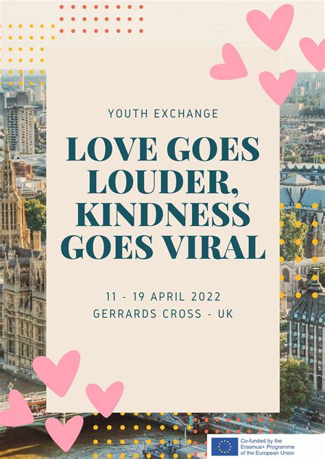YE "Love goes louder, Kindness goes viral!" London UK