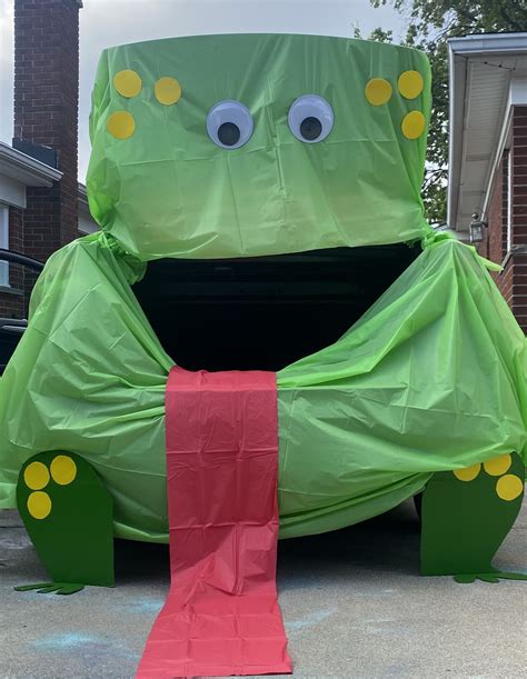 Frog Trunk Or Treat Halloween Trunk Or Treat Truck Or Treat Diy