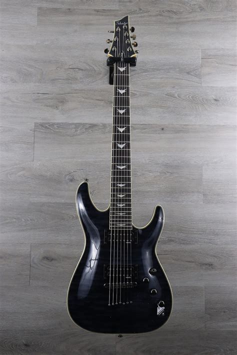 Schecter Omen Extreme-7 See-Thru Black - K&S Music Center LLC
