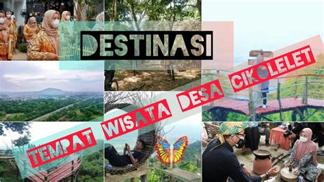 Keindahan Desa Wisata Cikolelet Banten Pemandangan Air Terjun Wisata