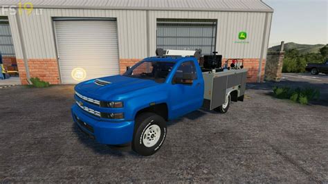 2017 Chevrolet 2500 3500HD Single Cab Service Truck V 1 0 FS19 Mods