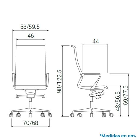 Silla Ergonómica X Light De Dileoffice Oficinas Montiel