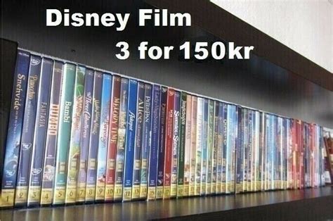 Stor Disney Dvd Samling Dbadk Køb Og Salg Af Nyt Og Brugt