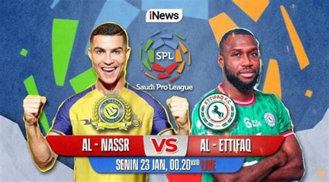 Live Di Inews Saksikan Debut Resmi Cristiano Ronaldo Bersama Al Nassr