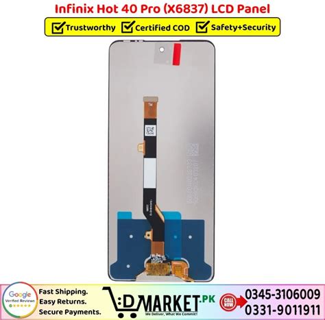 Infinix Hot Pro X LCD Panel Exclusive