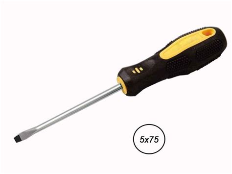 Отвертка прямой шлиц SL 5x75 48-5575 ТМ MASTER TOOL BP (ID#1716816028 ...