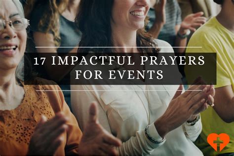 17 Impactful Prayers For Events Abundant Prayers