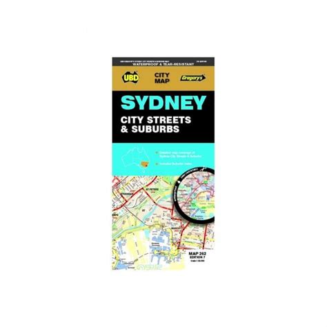 Sydney City Streets And Suburbs Map 262 UBD Gregory S