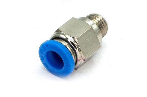 Пневмофитинг цанговый прямой с наружной резьбой PC 6-М8х1 HIMPT купить ...