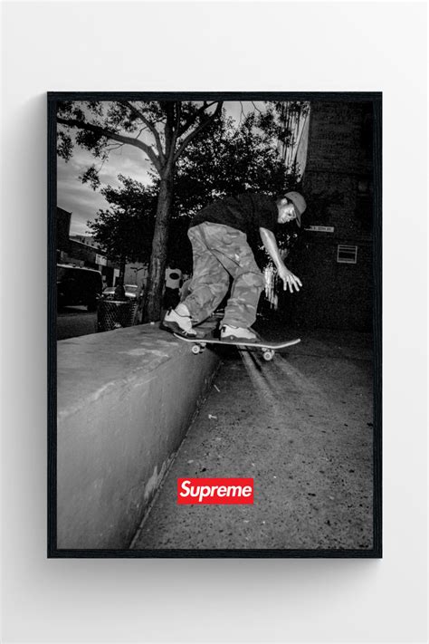 Supreme Skateboarding Poster