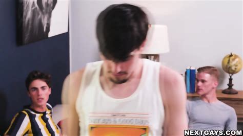 Collin Used A Dildo To Jonathan And Nick S Ass