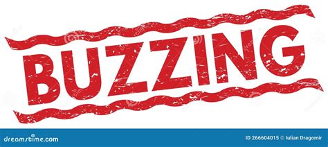 buzzing text  yellow black lines stamp sign royalty  stock image